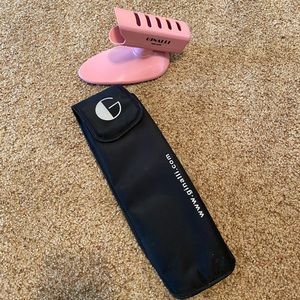 Flat iron case and holder